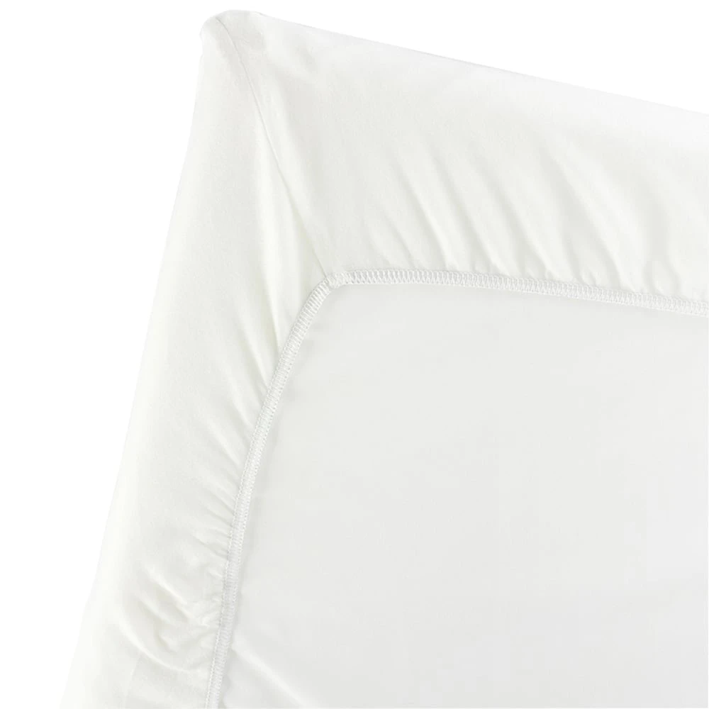 Drap Housse Bio Pour Lit De Voyage Light Blanc De BabyBjörn