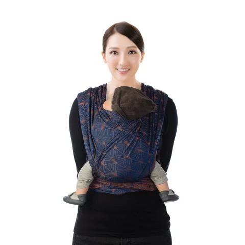 Écharpe De Portage Tissée BB-Slen Ornate Blue 490 Cm De Babylonia