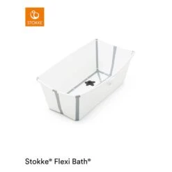 Baignoire Flexi Bath™ Bouchon Thermique Blanc De Stokke®