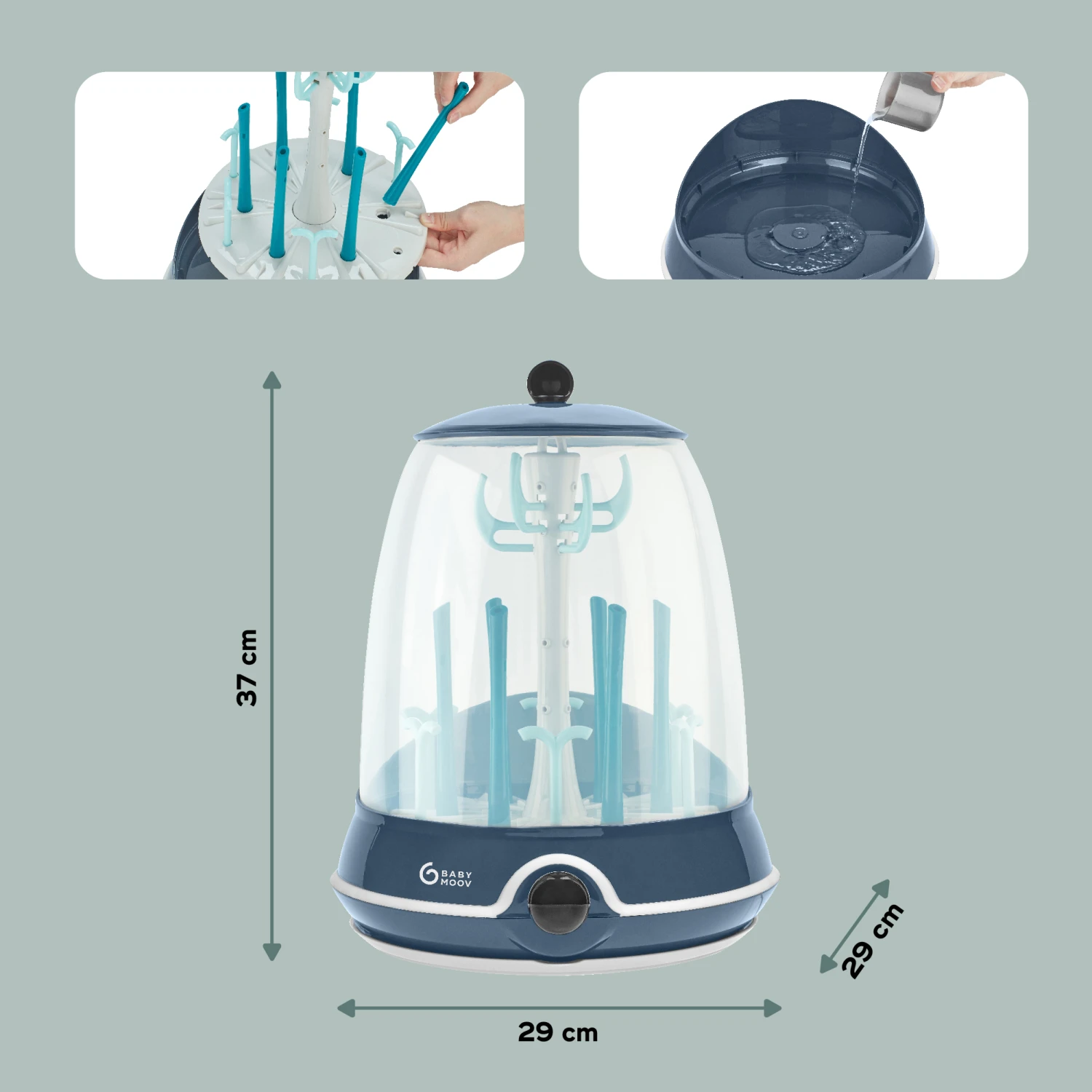 Stérilisateur Turbo Steam (+) 2-en-1 De Babymoov – Image 6