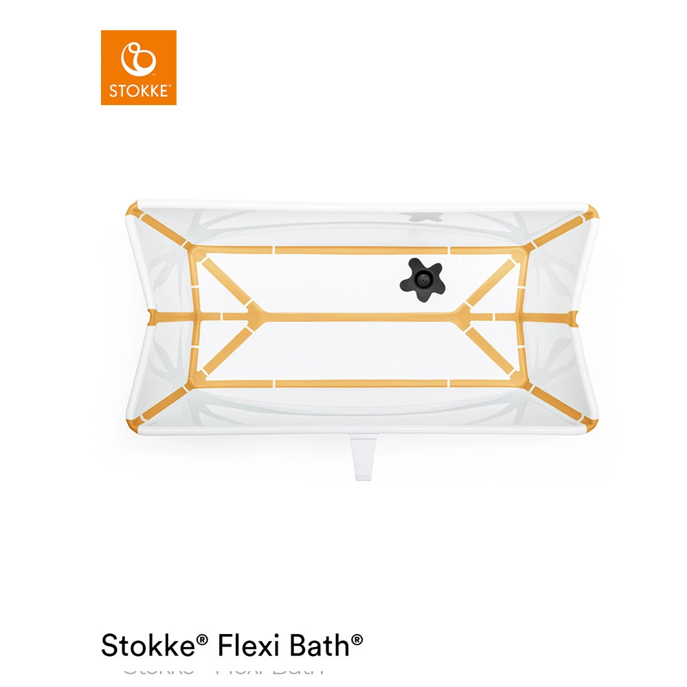 Baignoire Flexi Bath™ Blanc / Jaune De Stokke® – Image 2