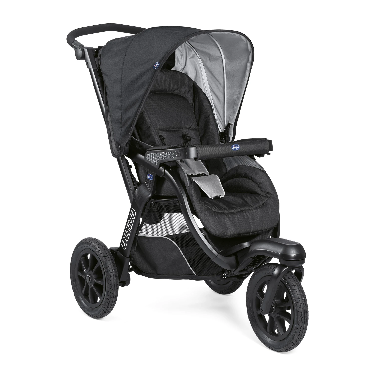 Poussette Trio Activ3 Top Dark Jet Black De Chicco – Image 2