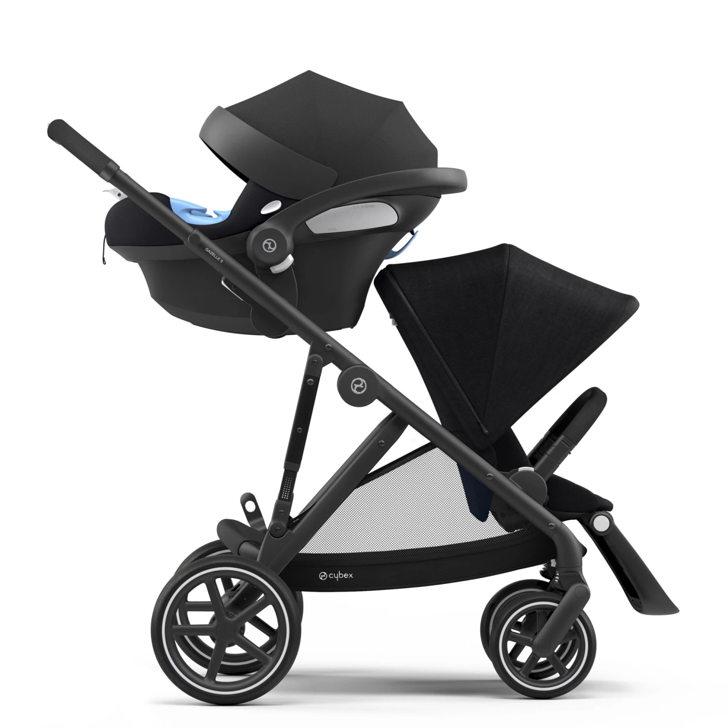Poussette Gazelle S Black/Deep Black De CYBEX – Image 3
