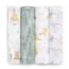 Lot De 4 Maxi-Langes Mousseline Winnie De Aden + Anais Essentials