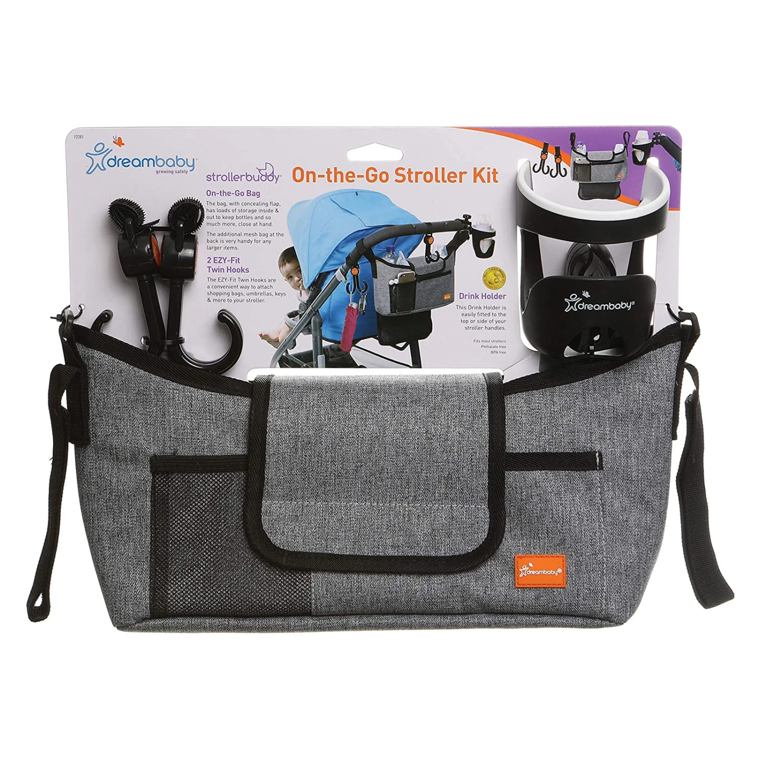 Kit Organisateur De Poussette On-The-Go De Dreambaby – Image 6