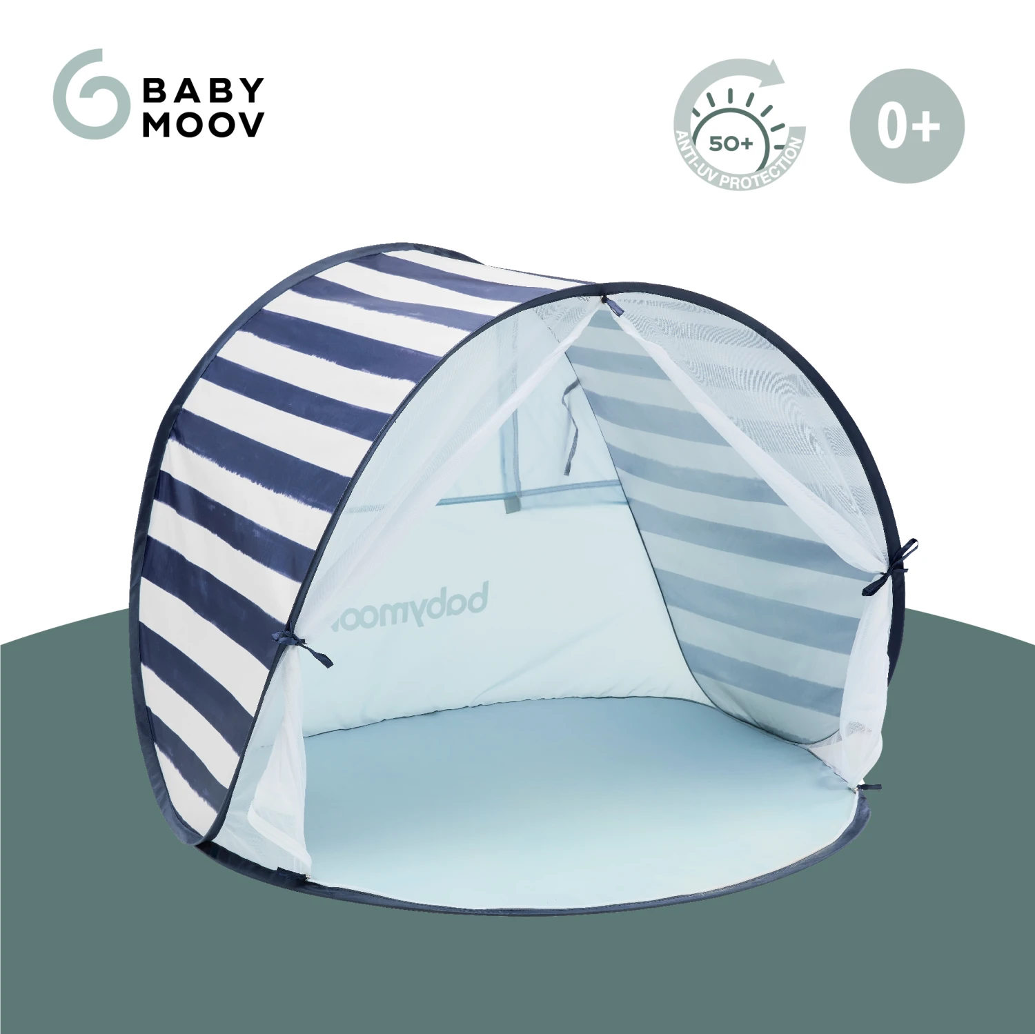 Tente Anti-UV Haute Protection 50+ Marinière Bleu De Babymoov – Image 3