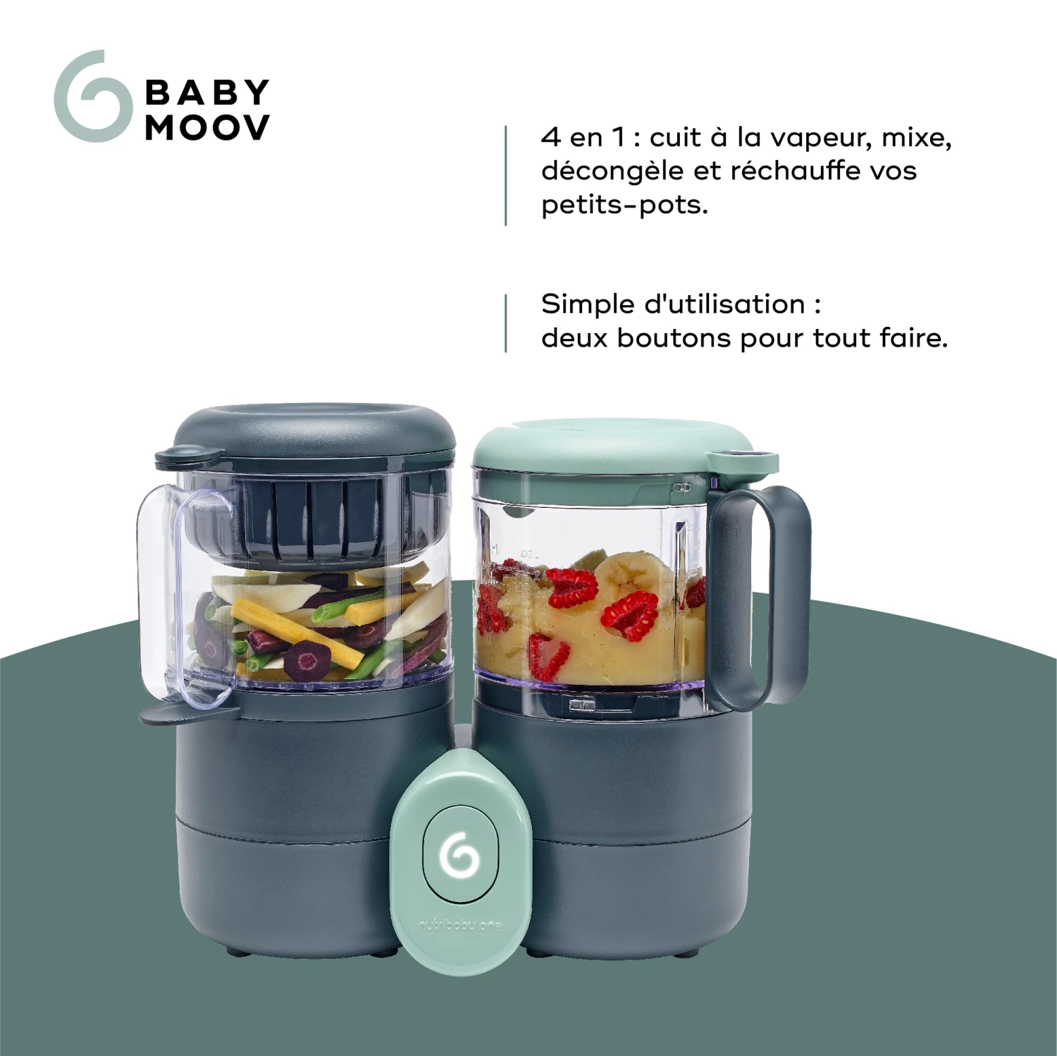 Nutribaby One Gris De Babymoov – Image 3