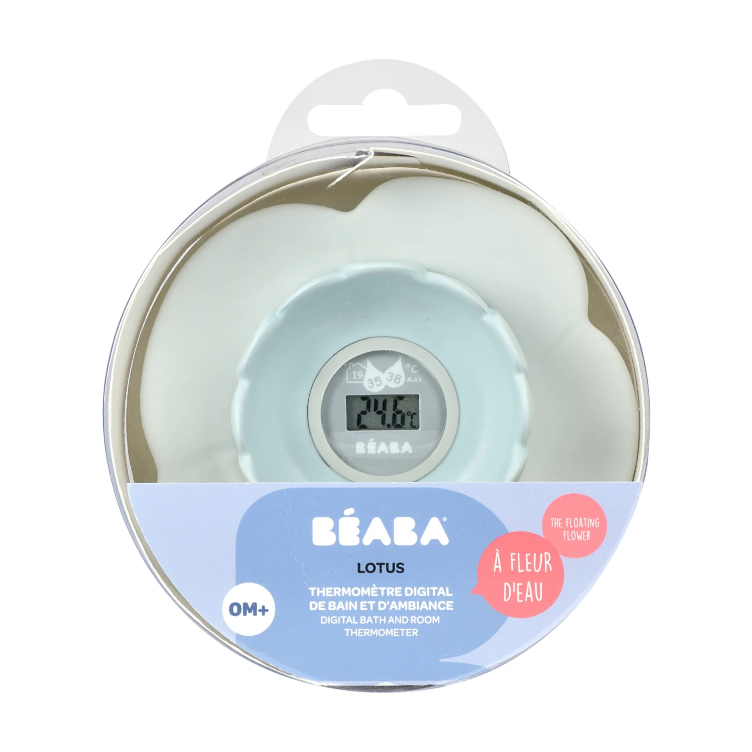 Beaba Thermomètre De Bain Lotus Bleu Vert De Béaba – Image 4