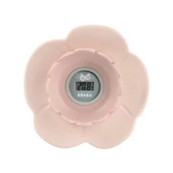 Beaba Thermomètre De Bain Lotus Vieux Rose De Béaba