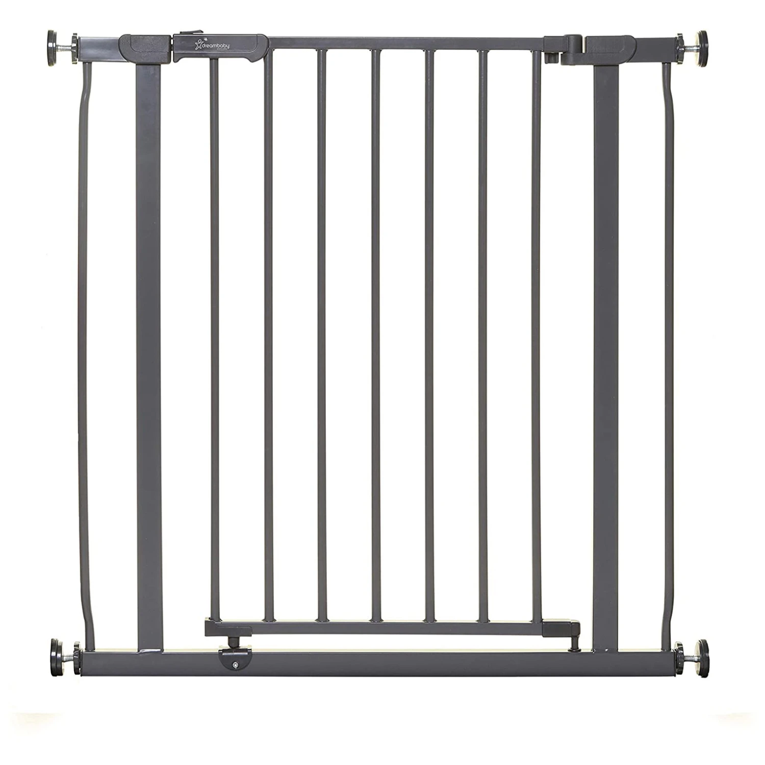 Barrière De Porte Ava 75/81 Cm Gris De Dreambaby
