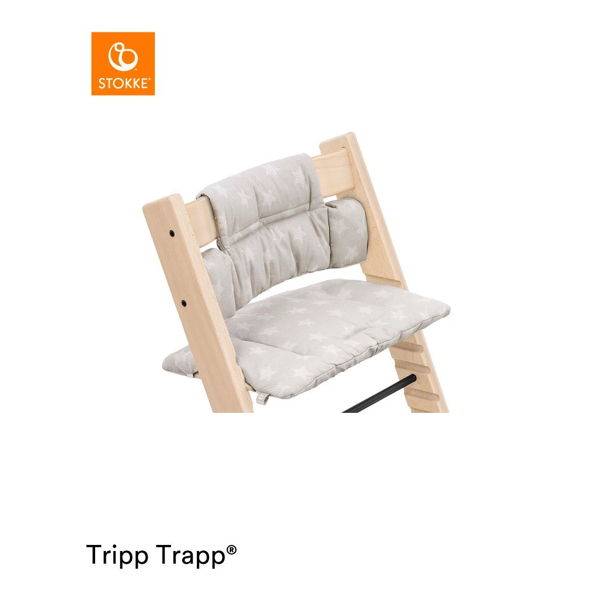 Coussin De Chaise Tripp Trapp® Stars Silver De Stokke® – Image 2