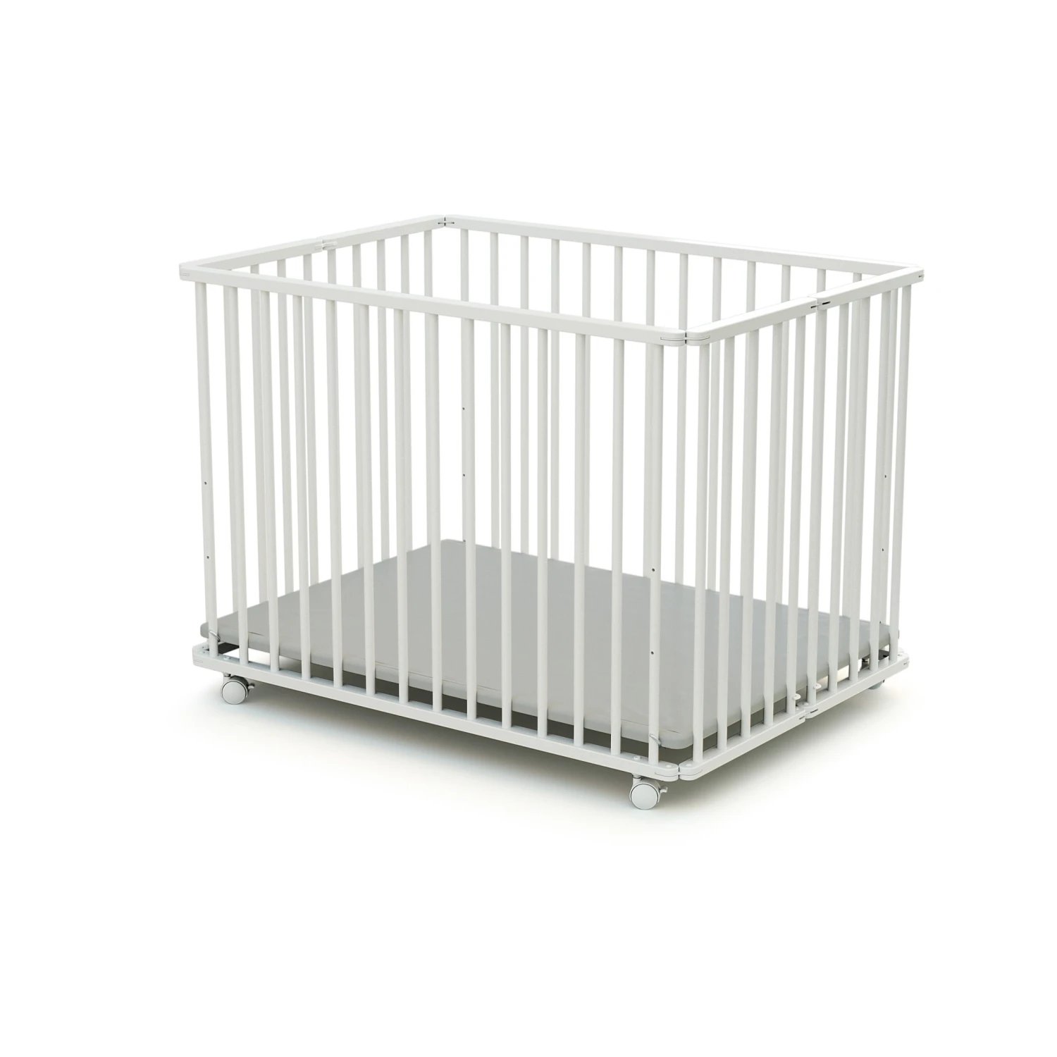 Parc Pliant En Bois Blanc De Formula Baby