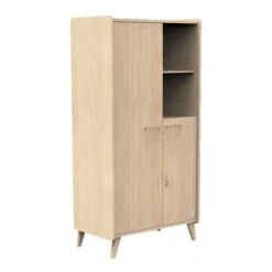 Arty Armoire 2 Portes Chêne Suave De Sauthon Baby's Sweet Home