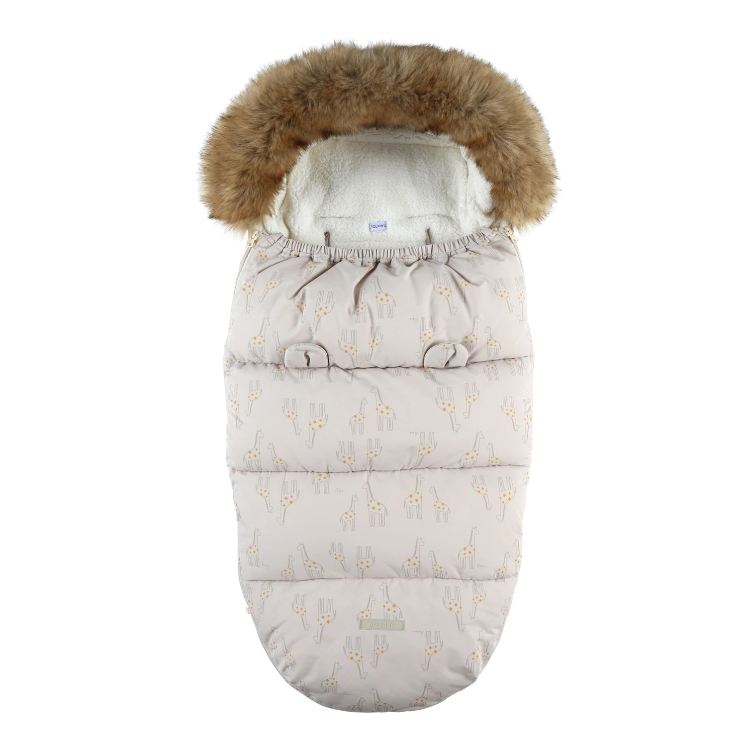 Mix & Match Chancelière Toile Beige 6-36 Mois De Noukies