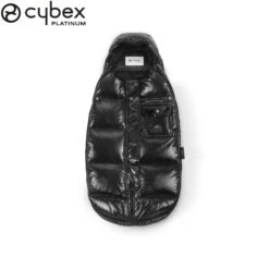 Mini Chancelière Hiver Platinum Deep Black De CYBEX