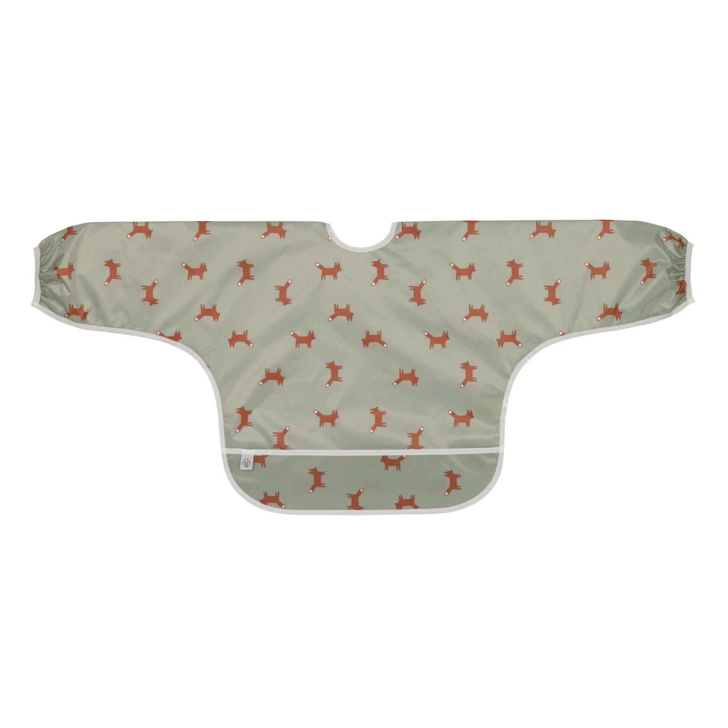 LÄSSIG Lot De 2 Bavoirs Manches Longues Avec Poche Little Forest Renard De Lässig – Image 6