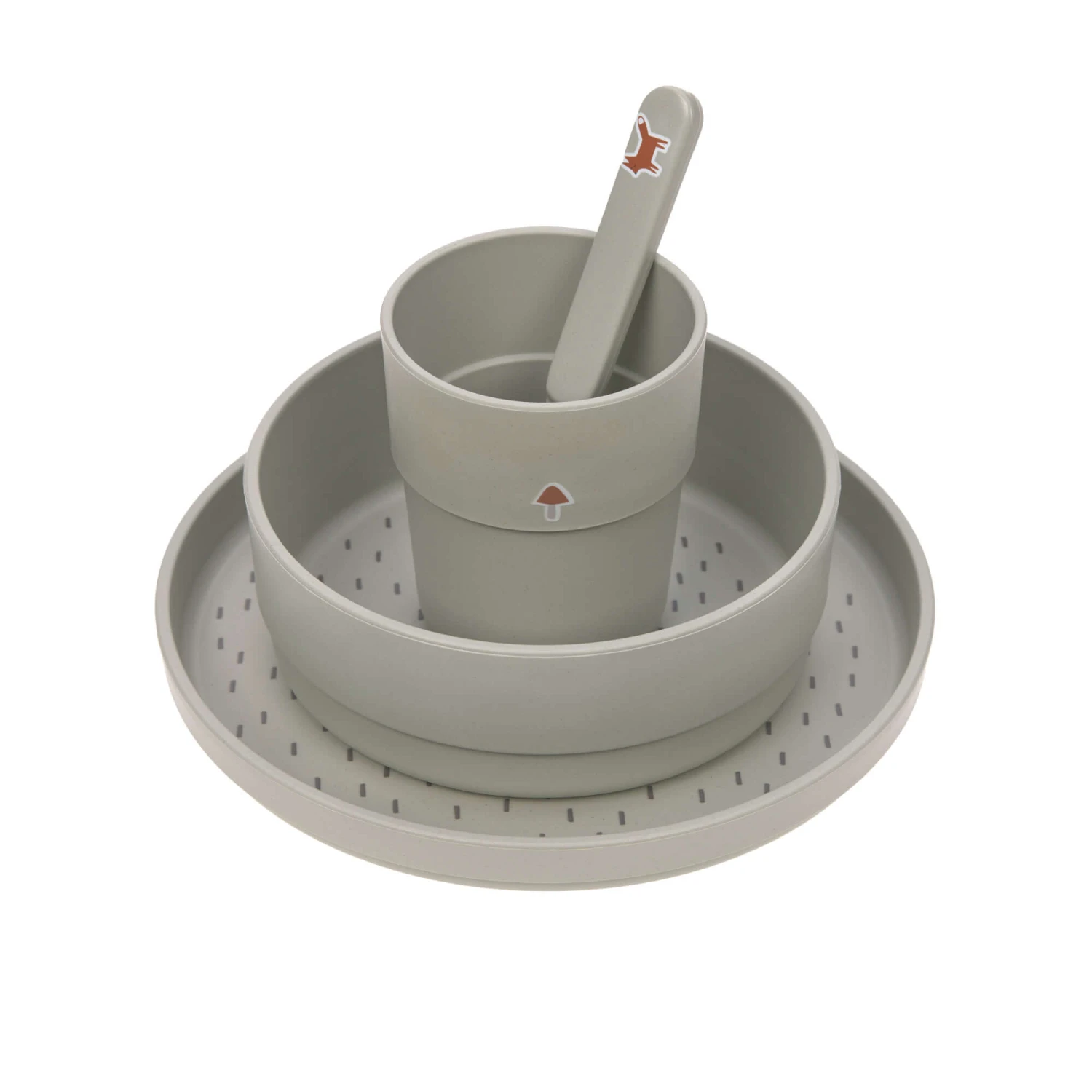 LÄSSIG Little Forest Coffret Repas Enfant Renard De Lässig – Image 2