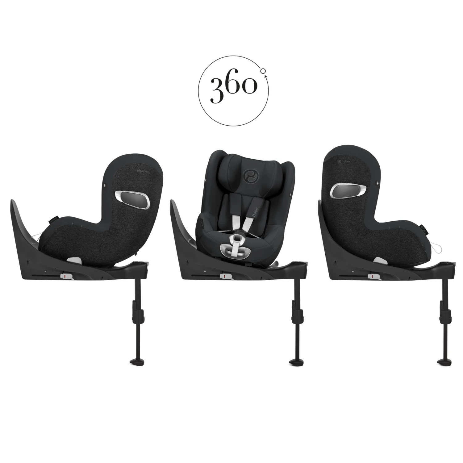 Siège Auto Sirona Z2 I-Size Deep Black De CYBEX – Image 2