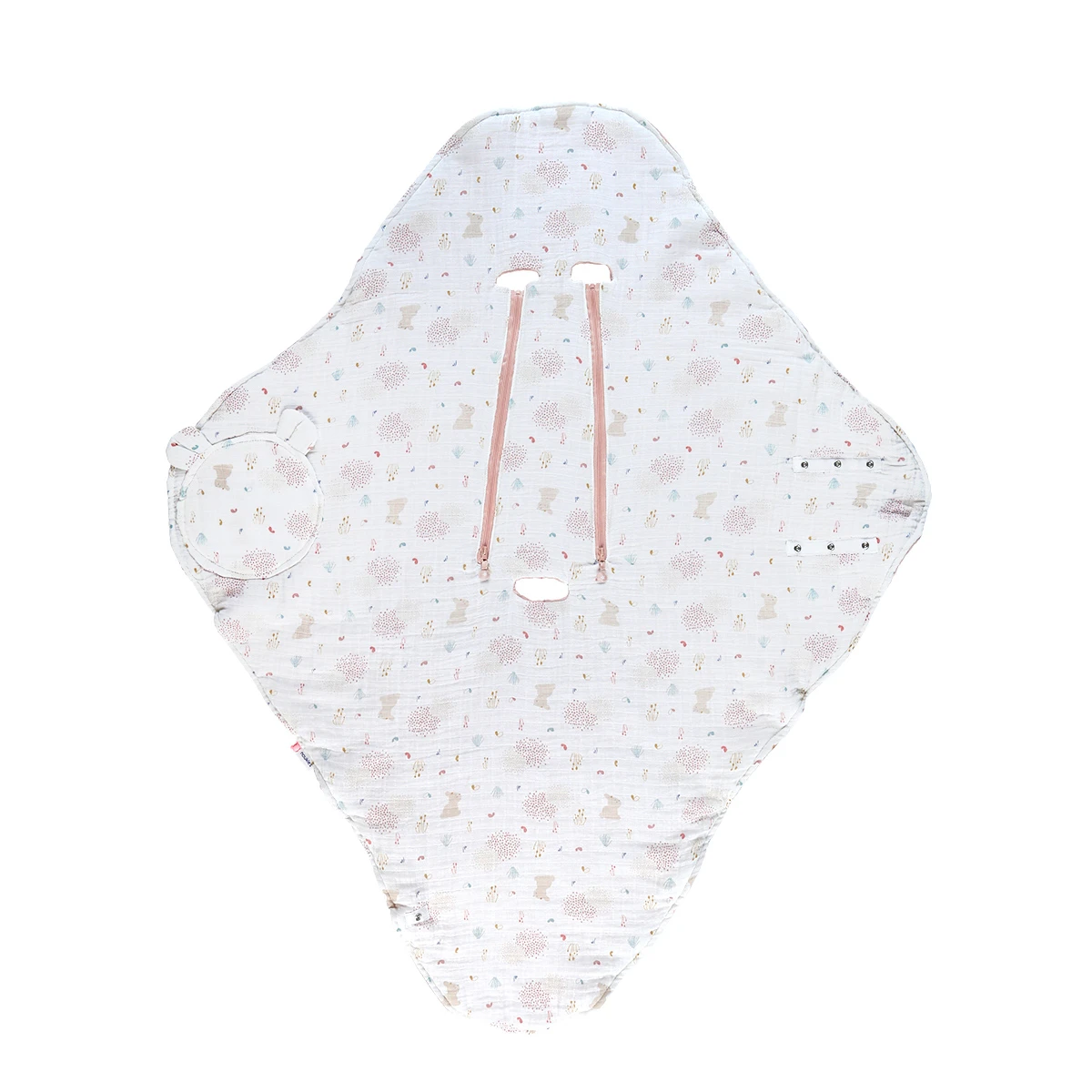 Mix & Match Couverture Promenade Mousseline Bio Lina De Noukies – Image 3