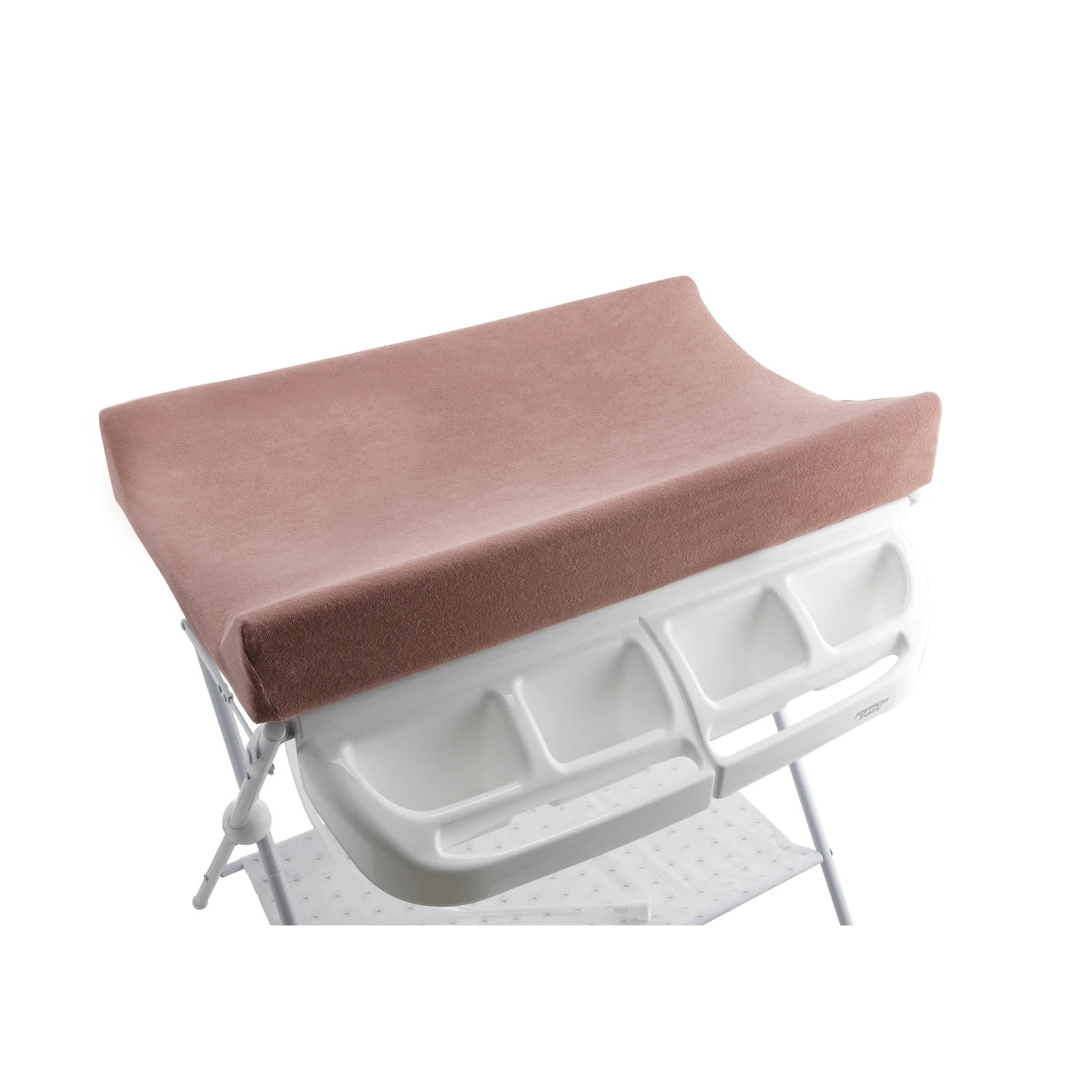 Lot De 2 Housse à Matelas à Langer Ecru/Terracota De Formula Baby – Image 3
