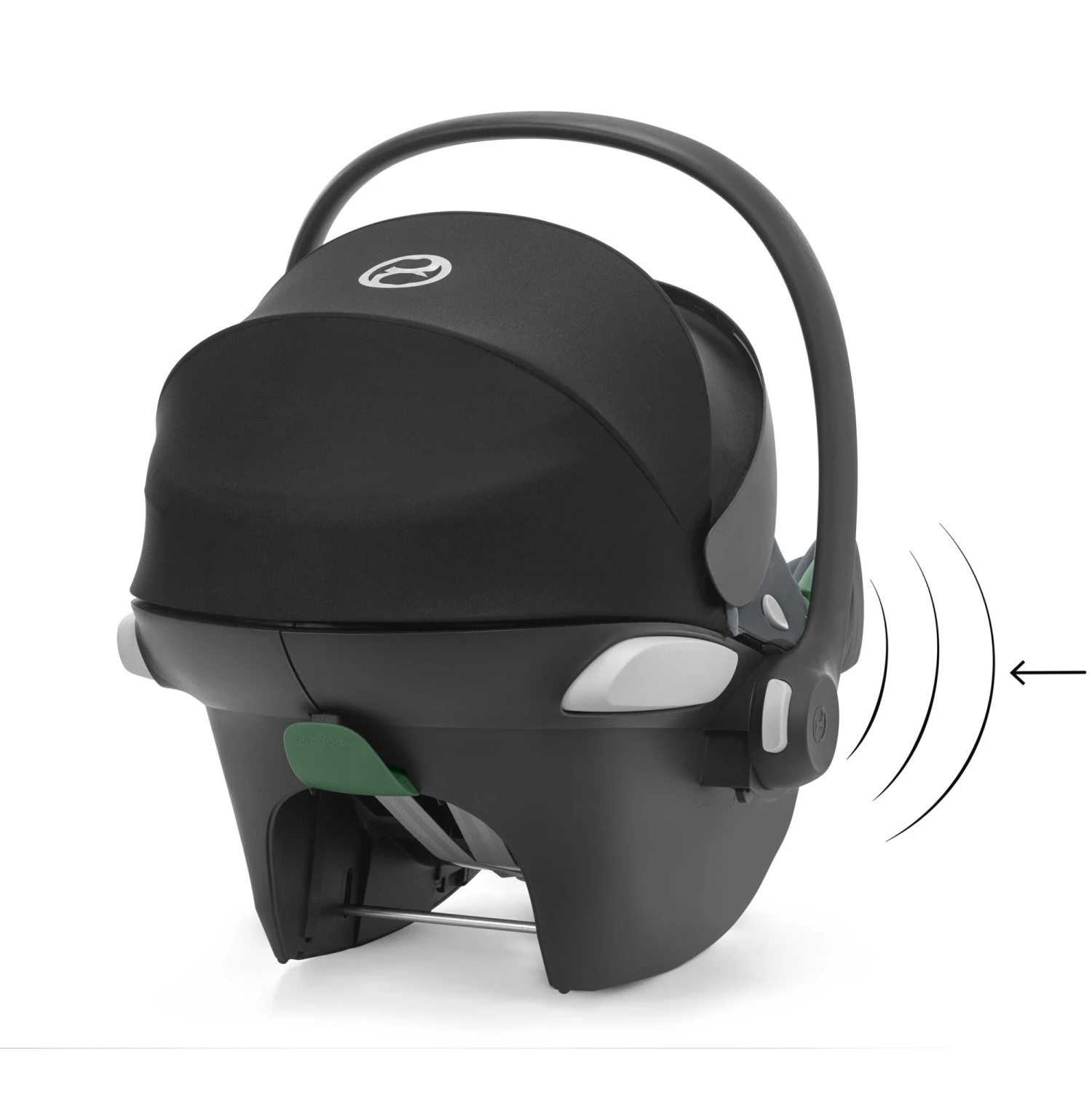 Trio Poussette Talos S + Aton B2 + Adaptateurs Deep Black De CYBEX – Image 7