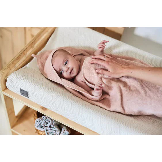 River Knit Housse De Matelas à Langer Blanc Crème 50 X 70 Cm De Jollein – Image 5