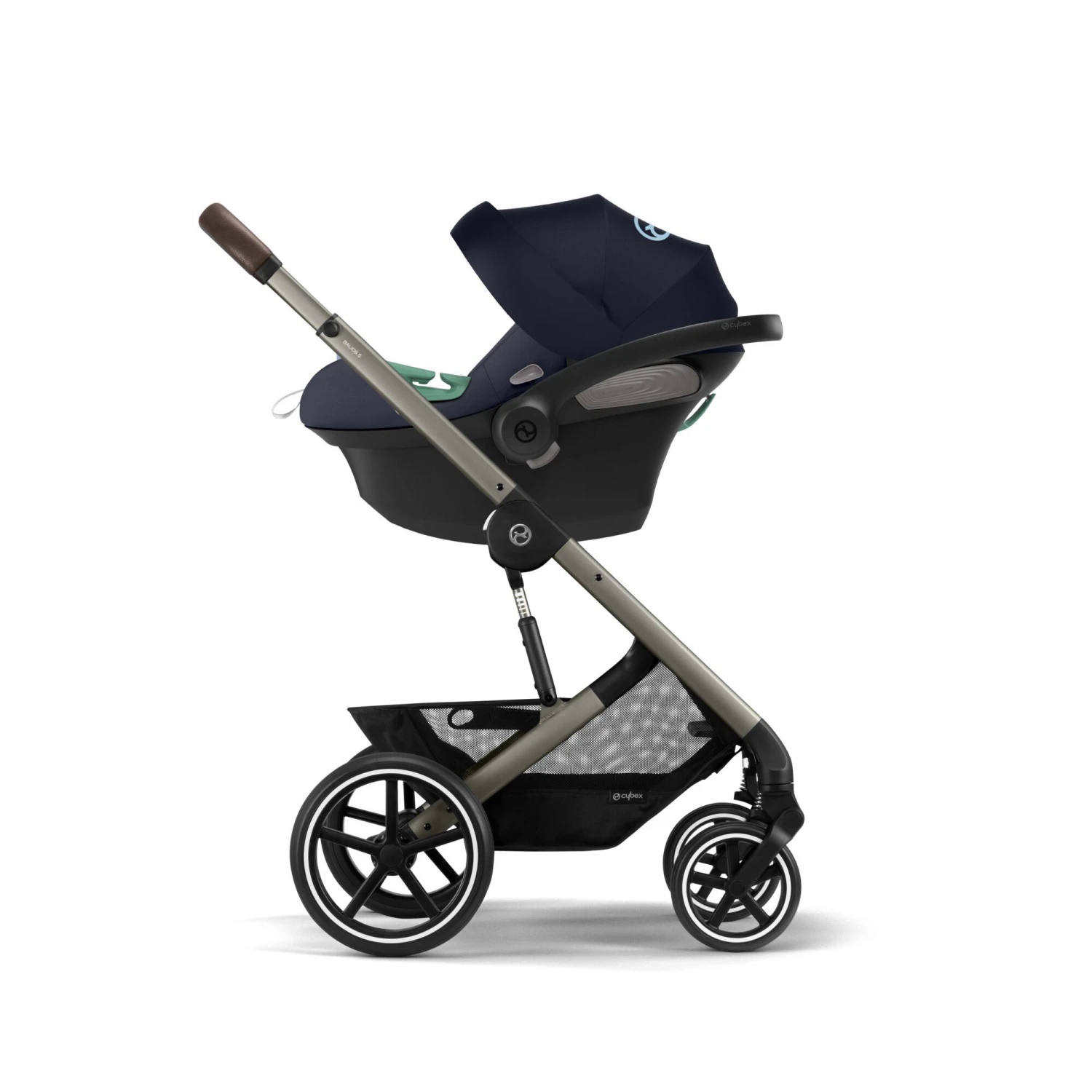 Poussette Balios S Lux Châssis Taupe - Sky Blue De CYBEX – Image 4