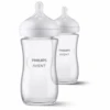 Lot De 2 Biberons Natural En Verre 3.0 240 Ml De Philips AVENT