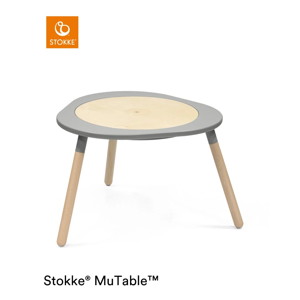 Table De Jeu MuTable™ V2 Gris Tempête De Stokke® – Image 2
