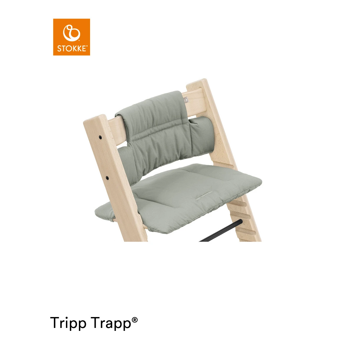 Coussin De Chaise Tripp Trapp® Vert Glacier De Stokke® – Image 2