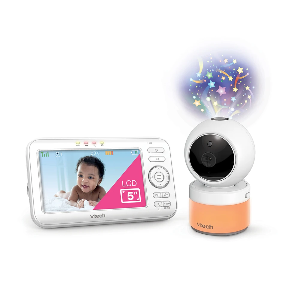 BM5463 Babyphone Video Lightshow Blanc De Vtech – Image 2
