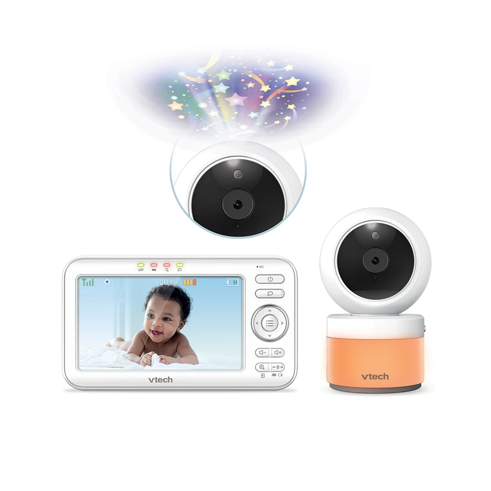 BM5463 Babyphone Video Lightshow Blanc De Vtech – Image 3