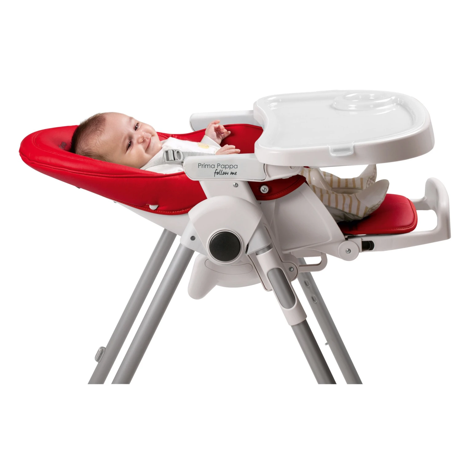 PEG PEREGO Chaise Haute Prima Pappa Follow Me Petrolio De Peg-Pérego – Image 2