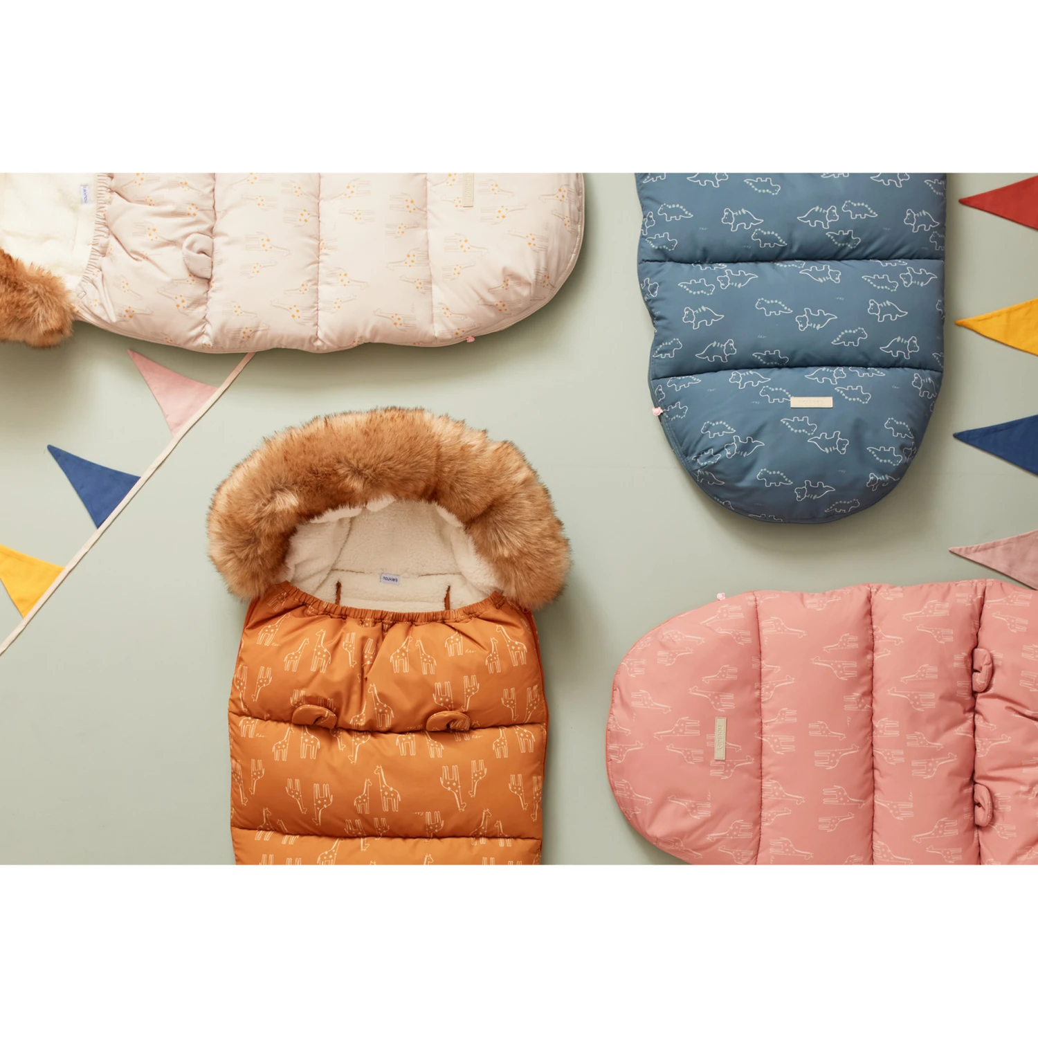 Mix & Match Chancelière Toile Beige 6-36 Mois De Noukies – Image 9