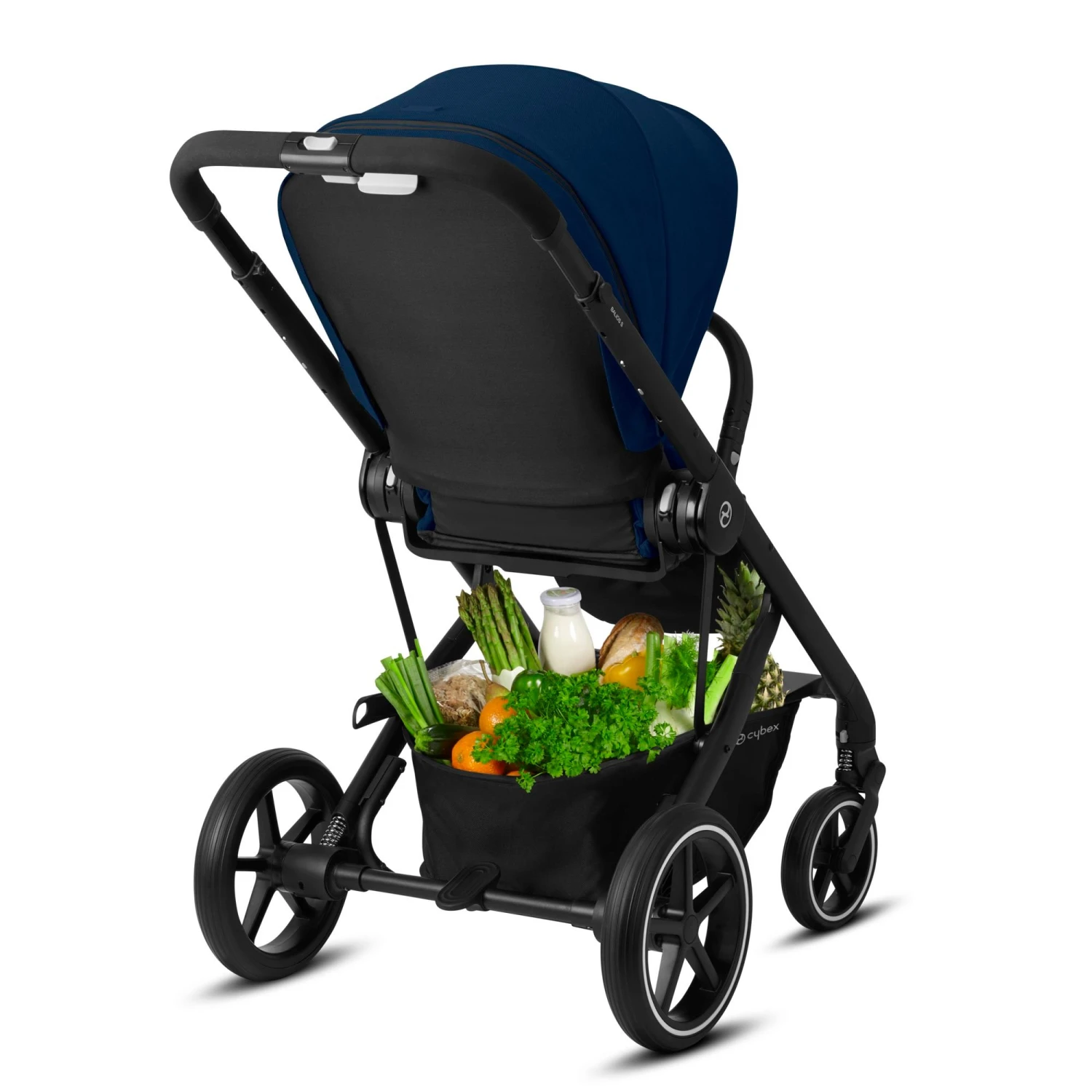 Poussette Balios S 1 Lux Châssis Silver - Deep Black De CYBEX – Image 2
