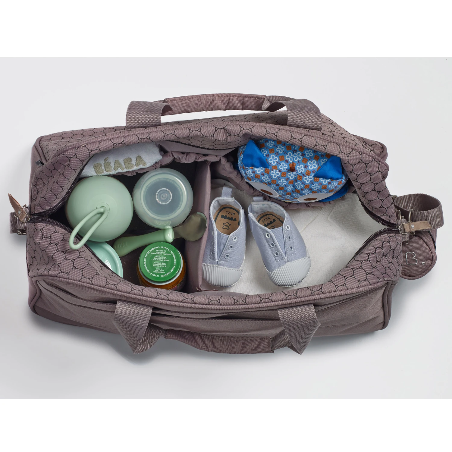 Beaba Sac à Langer Genève Noir / Gris De Béaba – Image 2