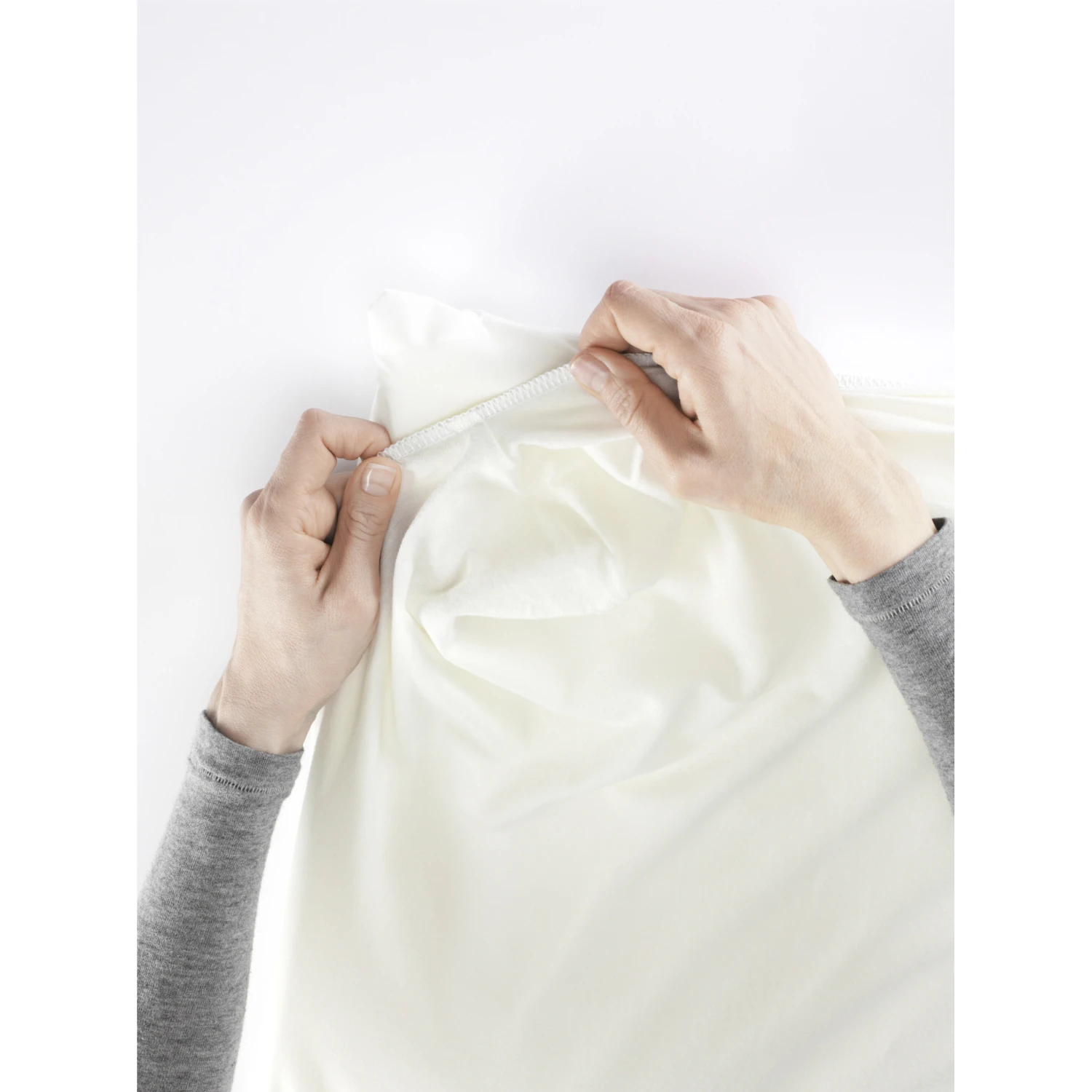 Drap Housse Bio Pour Lit De Voyage Light Blanc De BabyBjörn – Image 2