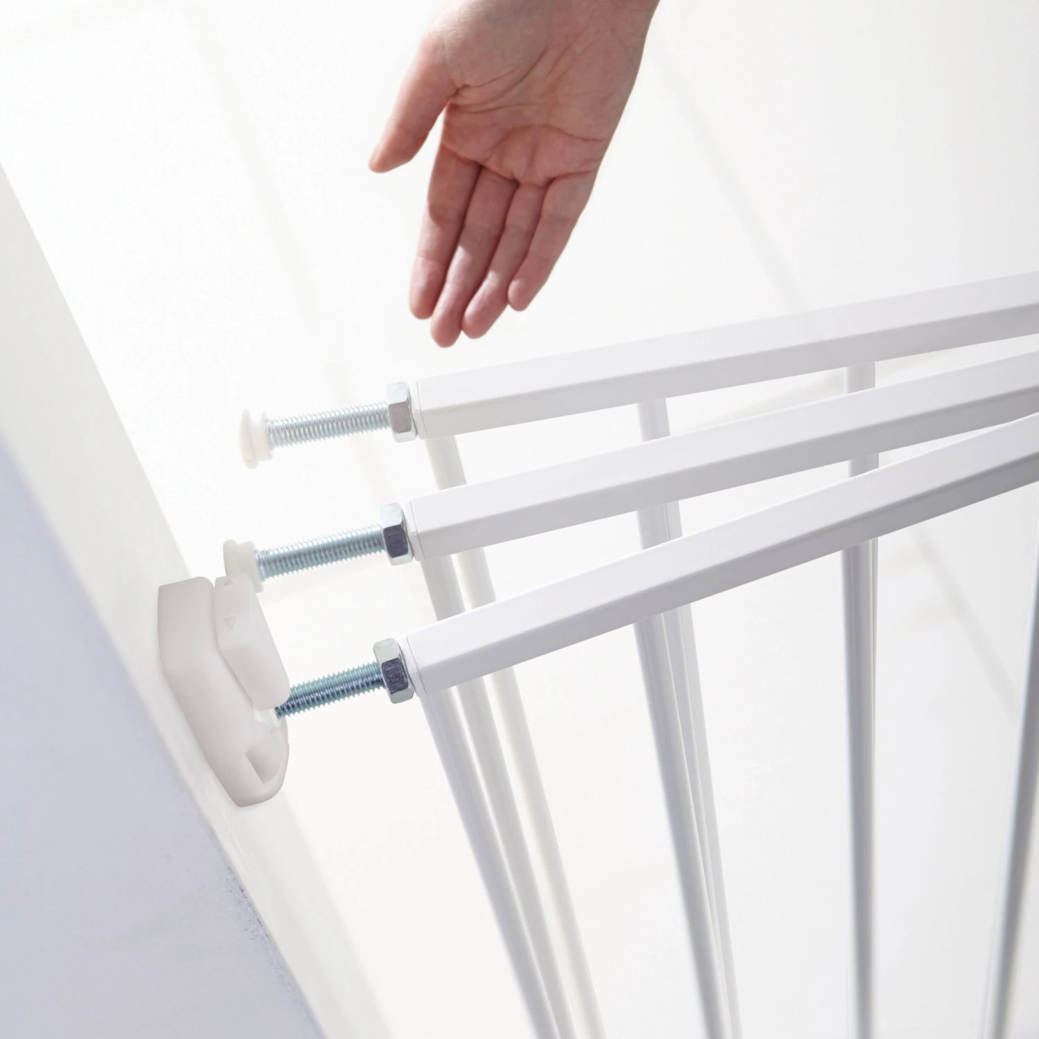 Barrière De Sécurité Extensible Métal - Fixation Murale De Munchkin – Image 4