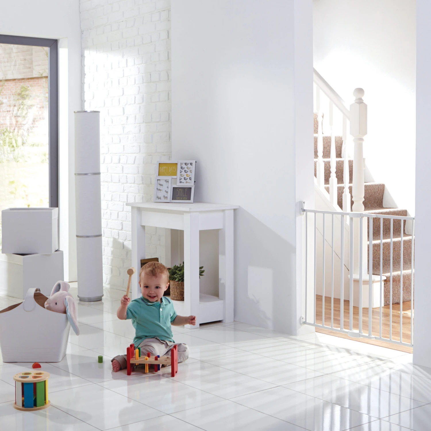 Barrière De Sécurité Extensible Métal - Fixation Murale De Munchkin – Image 7