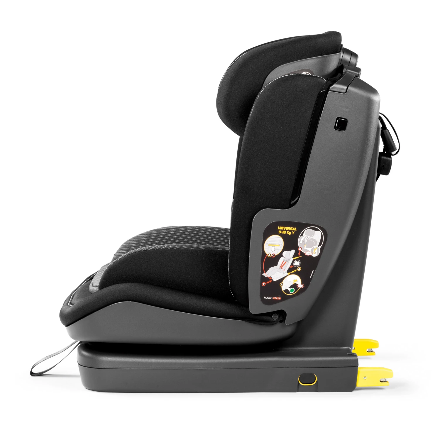 PEG PEREGO Siège Auto Viaggio 1-2-3 Via Crystal Black De Peg-Pérego – Image 4