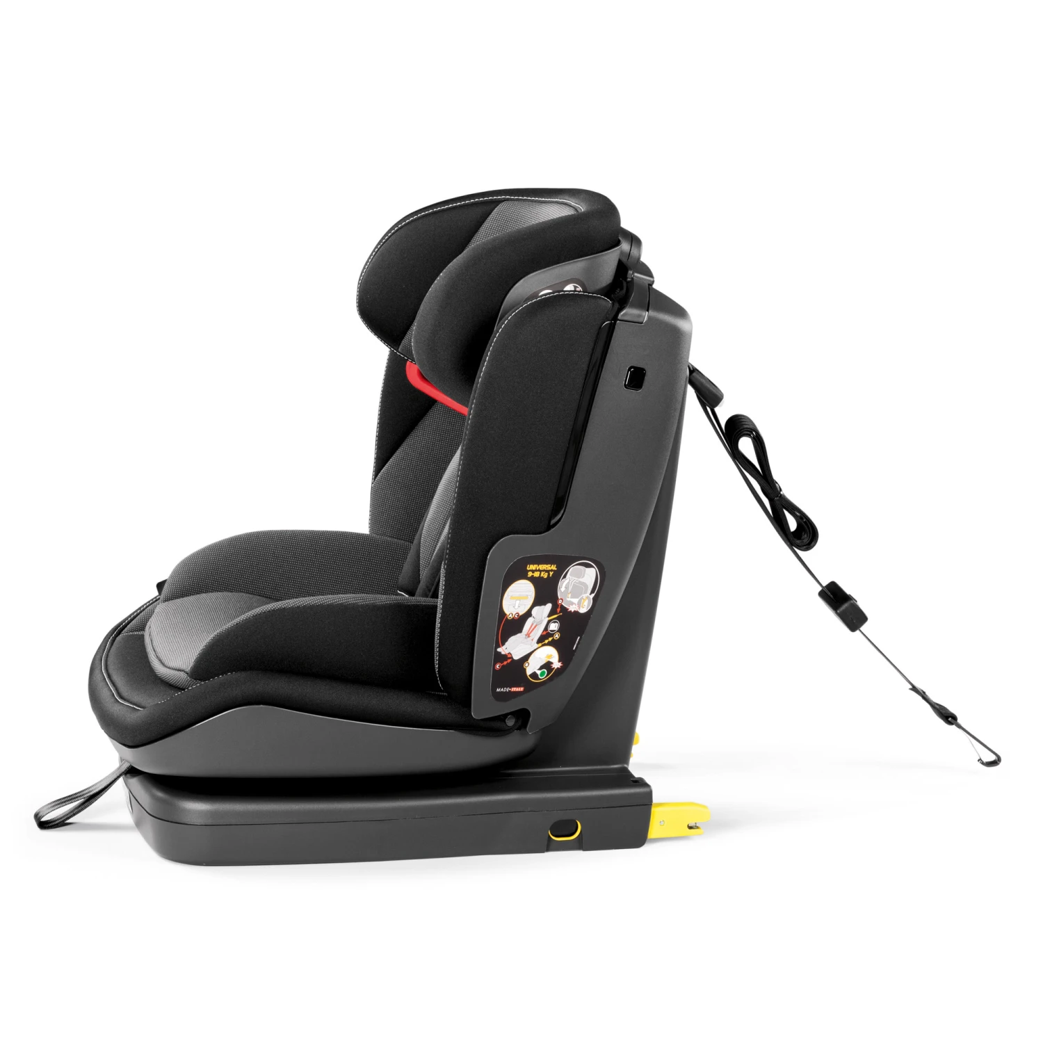 PEG PEREGO Siège Auto Viaggio 1-2-3 Via Crystal Black De Peg-Pérego – Image 8