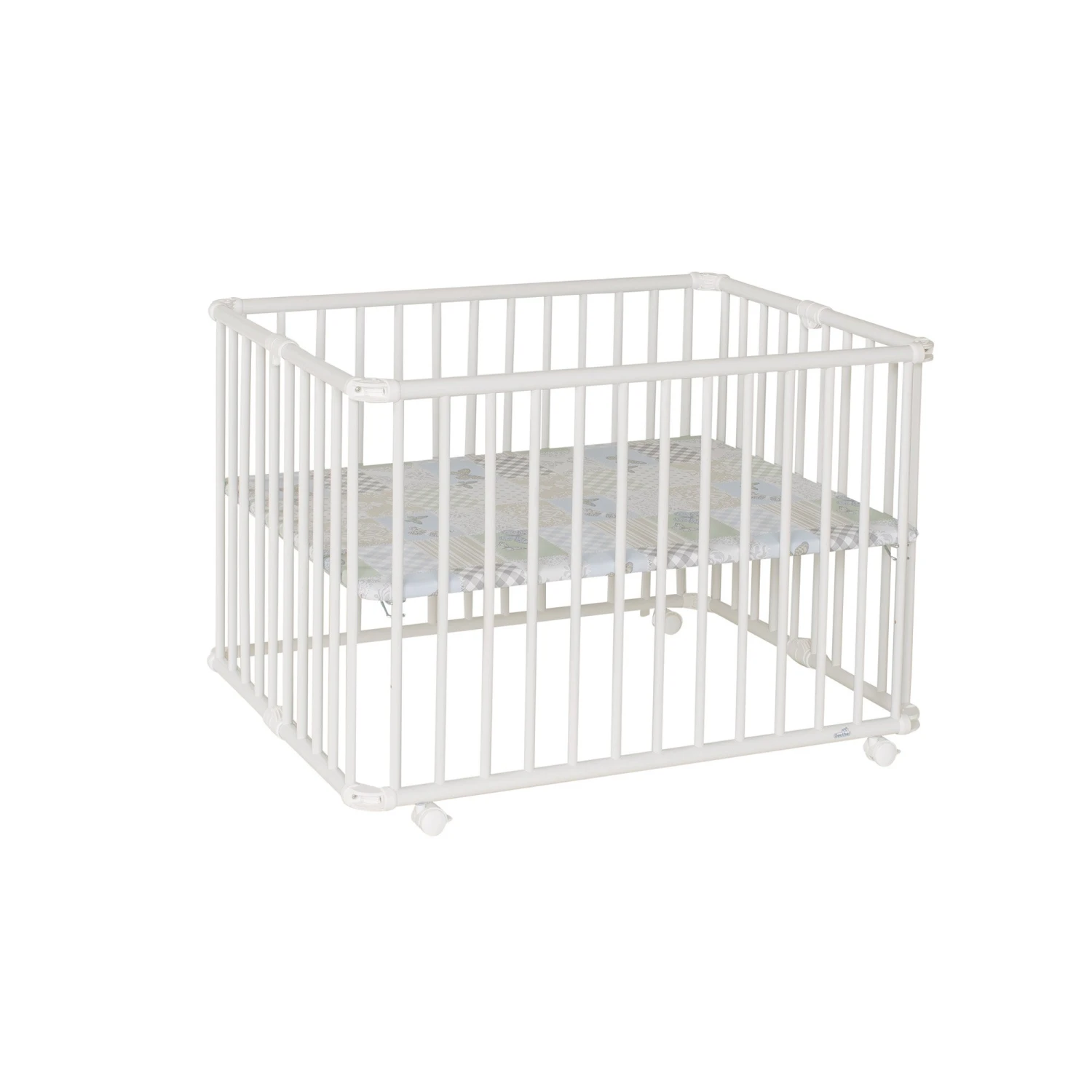 Parc Pliable Lucilee Petit Modèle Gris Pois Gris De Geuther – Image 7